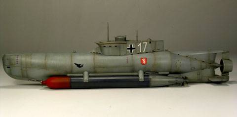 Maqueta Submarino Seehund XXV IIB