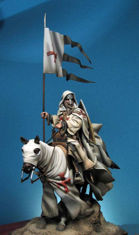 Caballero Templario a Caballo