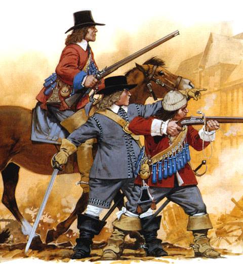 Dragones - Guerra Civil Inglesa 1642 - 1651