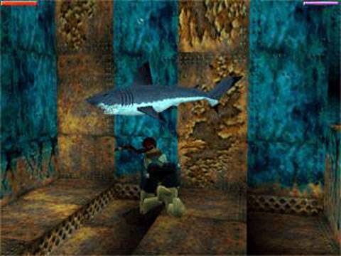 Recortable de Papel de La moto del Tiburon de Lara Croft