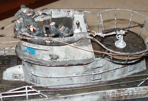 Maqueta de la casa de maquetas y miniaturas Revell a escala 1/72 representando a un submarino U Boat