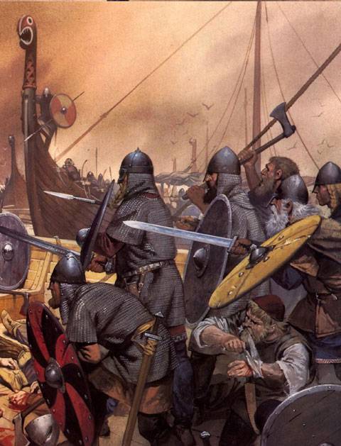 Batalla naval basada en la Saga del Rey Olaf