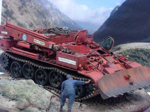 Panzer VT-55 Brigada de Bomberos - Escala 1/35