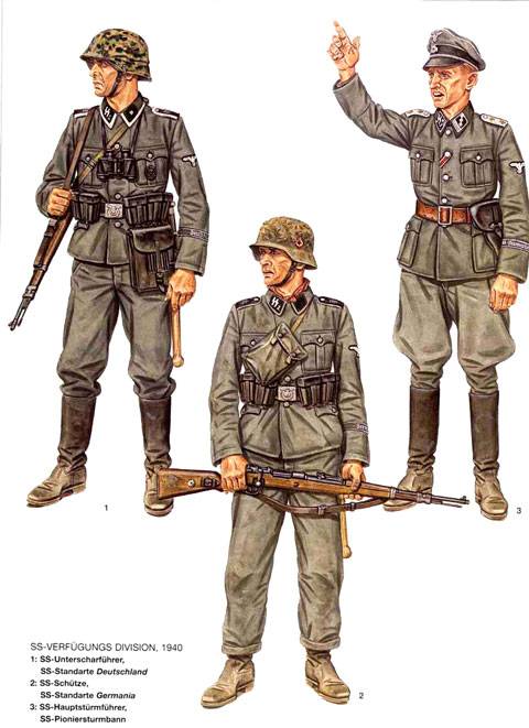 SS - Division Verfugungs, 1940