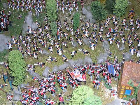 La Batalla de Waterloo en Miniatura