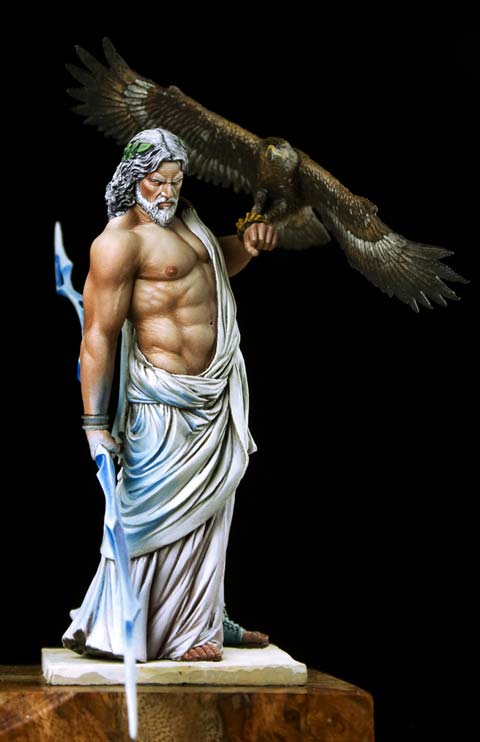 Zeus y Periphas - Escala 80mm